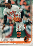 #337 Mychal Givens Baltimore Orioles 2019 Topps Series 1 Baseball Card FAE