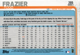 #205 Todd Frazier New York Mets 2019 Topps Series 1 Baseball Card FAE