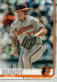 #233 Dylan Bundy Baltimore Orioles 2019 Topps Series 1 Baseball Card FAE