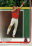 #100 Mike Trout Los Angeles Angels 2019 Topps Series 1 Baseball Card FAE