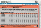 #124 Jason Kipnis Cleveland Indians 2019 Topps Series 1 Baseball Card FAE