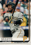 #253 Starling Marte Pittsburgh Pirates 2019 Topps Series 1 Baseball Card FAE