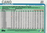 #313 Robinson Cano Seattle Mariners 2019 Topps Series 1 Baseball Card FAF