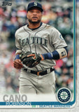 #313 Robinson Cano Seattle Mariners 2019 Topps Series 1 Baseball Card FAF