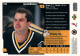 #203 Jason Woolley Pittsburgh Penguins 1997-98 Upper Deck Choice Hockey Card FGA