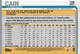#330 Cain Lorenzo Milwaukee Brewers 2019 Topps Series 1 Baseball Card FGA