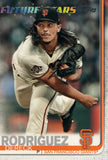 #4 Dereck Rodriguez Future Stars San Francisco Giants 2019 Topps Series 1 Baseball Card FGA