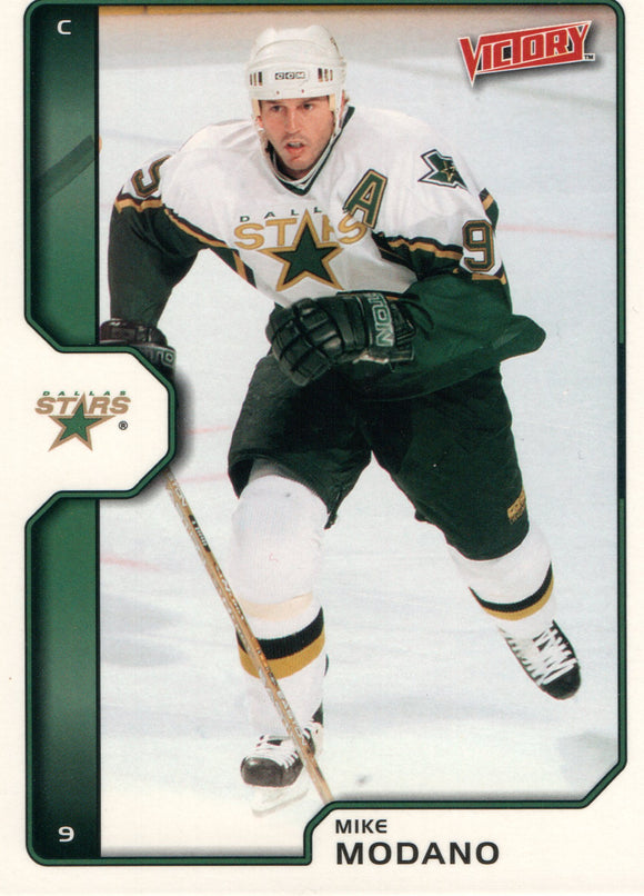 #69 Mike Modano Dallas Stars 2002-03 Upper Deck Victory Hockey Card FGA