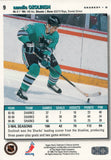 #9 Sandis Ozolinsh San Jose Sharks 1995-96 Upper Deck Collector's Choice Hockey Card FGA