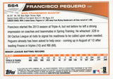 #564 Francisco Peguero San Francisco Giants 2013 Topps Baseball Card FAH