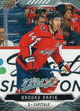 #198 Brooks Orpik Washington Capitals 2019-20 Upper Deck MVP Hockey Card