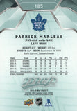 #185 Patrick Marleau Toronto Maple Leafs 2019-20 Upper Deck MVP Hockey Card