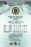 #188 David Krejci Boston Bruins 2019-20 Upper Deck MVP Hockey Card