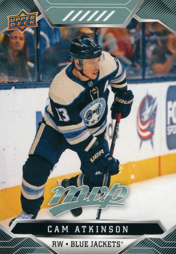 #46 Cam Atkinson Columbus Blue Jackets 2019-20 Upper Deck MVP Hockey Card