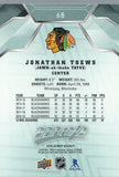 #68 Jonathan Toews Chicago Blackhawks 2019-20 Upper Deck MVP Hockey Card