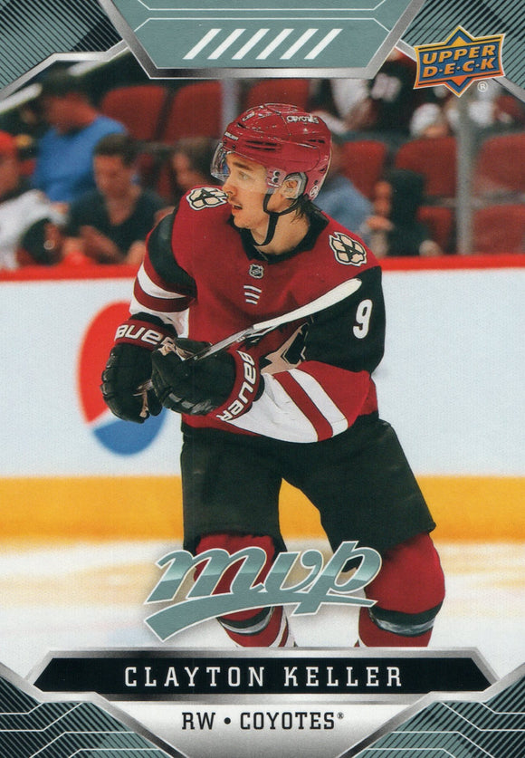 #164 Clayton Keller Arizona Coyotes 2019-20 Upper Deck MVP Hockey Card