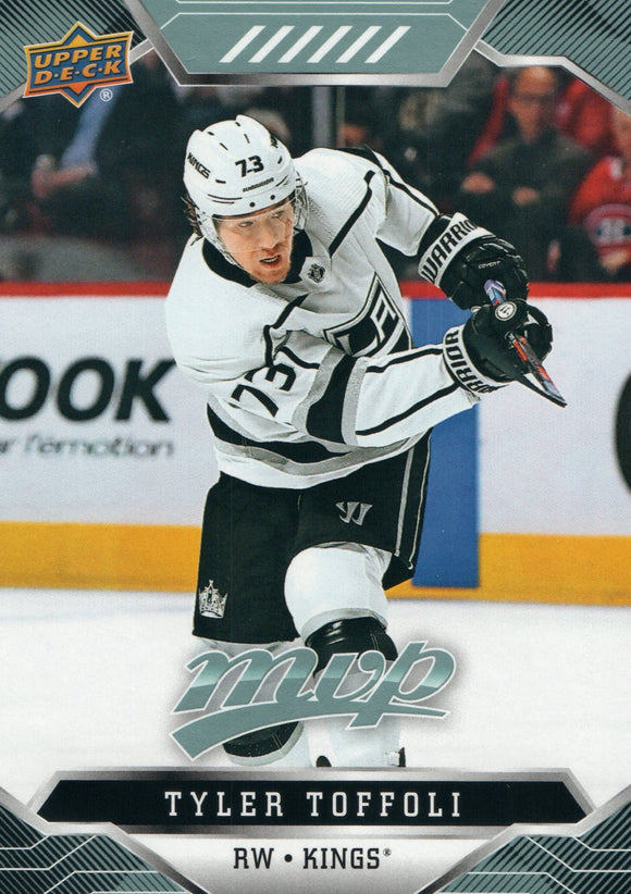 #190 Tyler Toffoli Los Angeles Kings 2019-20 Upper Deck MVP Hockey Card