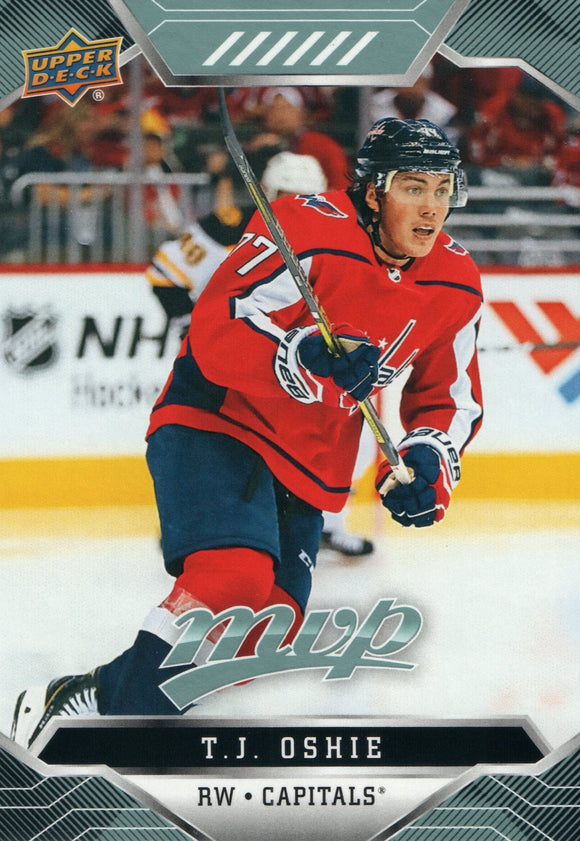 #103 TJ Oshie Washington Capitals 2019-20 Upper Deck MVP Hockey Card