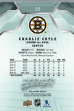 #20 Charlie Coyle Boston Bruins 2019-20 Upper Deck MVP Hockey Card