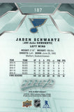 #187 Jaden Schwartz St Louis Blues 2019-20 Upper Deck MVP Hockey Card