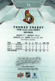 #76 Thomas Chabot Ottawa Senators 2019-20 Upper Deck MVP Hockey Card