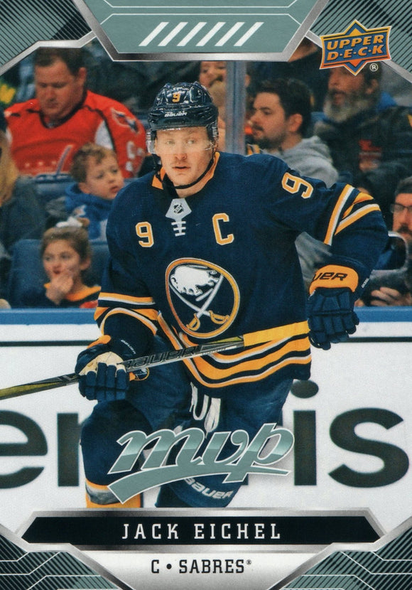 #14 Jack Eichel Buffalo Sabres 2019-20 Upper Deck MVP Hockey Card