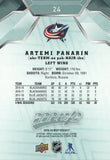 #24 Artemi Panarin Columbus Blue Jackets 2019-20 Upper Deck MVP Hockey Card