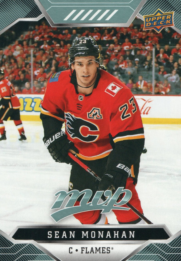 #206 Sean Monahan Calgary Flames 2019-20 Upper Deck MVP Hockey Card