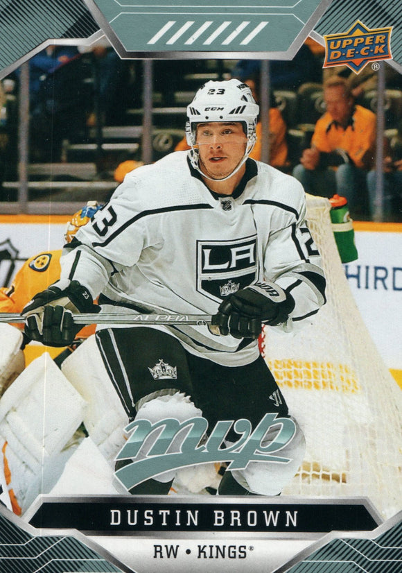 #175 Dustin Brown Los Angeles Kings 2019-20 Upper Deck MVP Hockey Card
