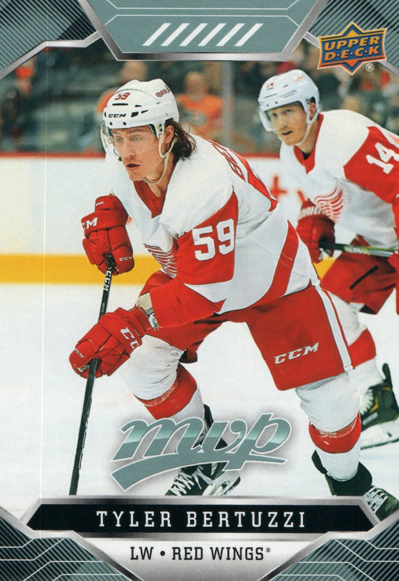 #195 Tyler Bertuzzi Detroit Red Wings 2019-20 Upper Deck MVP Hockey Card