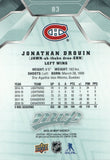 #83 Jonathan Drouin Montreal Canadiens 2019-20 Upper Deck MVP Hockey Card