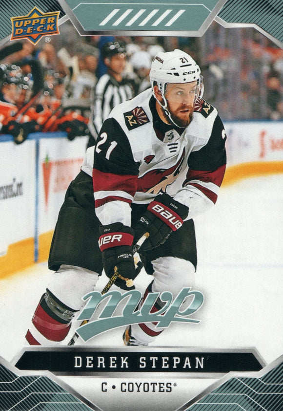 #6 Derek Stepan Arizona Coyotes 2019-20 Upper Deck MVP Hockey Card