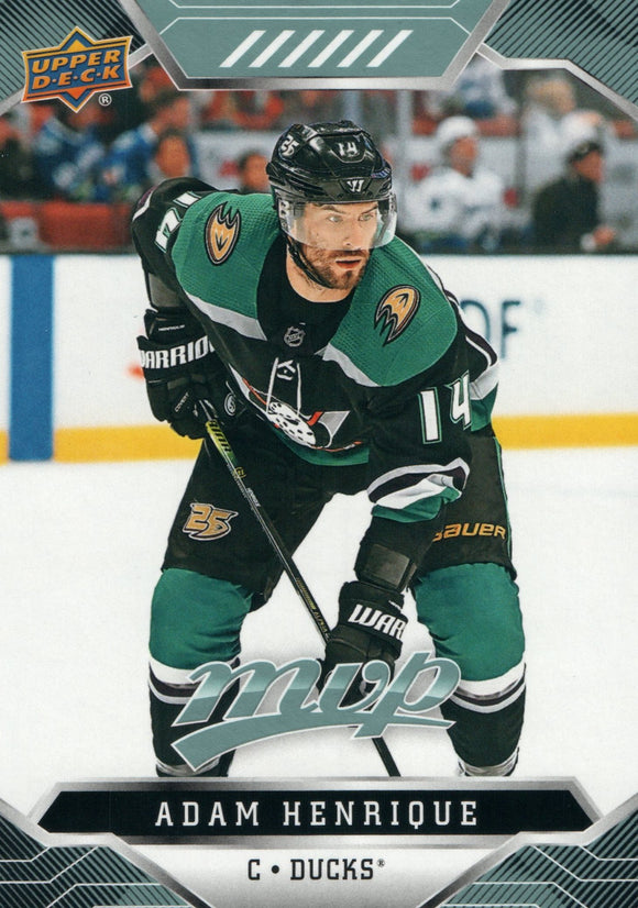 #194 Adam Henrique Anaheim Ducks 2019-20 Upper Deck MVP Hockey Card
