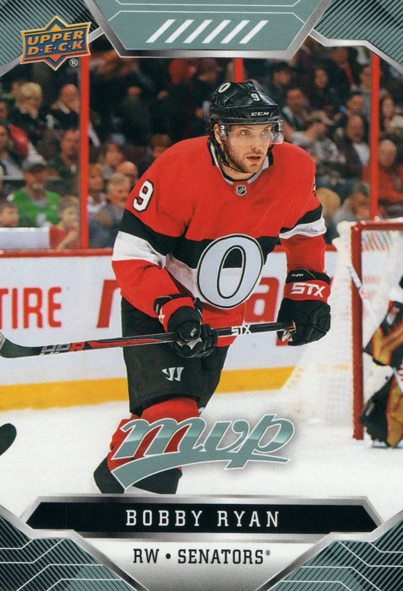 #176 Bobby Ryan Ottawa Senators 2019-20 Upper Deck MVP Hockey Card