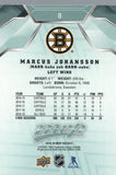 #8 Marcus Johansson Boston Bruins 2019-20 Upper Deck MVP Hockey Card