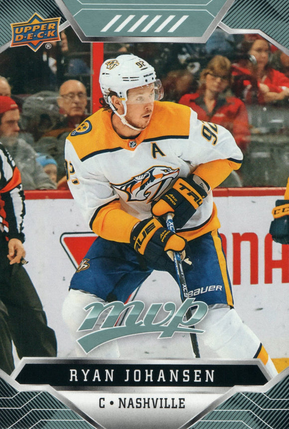#70 Ryan Johnsen Nashville Predators 2019-20 Upper Deck MVP Hockey Card