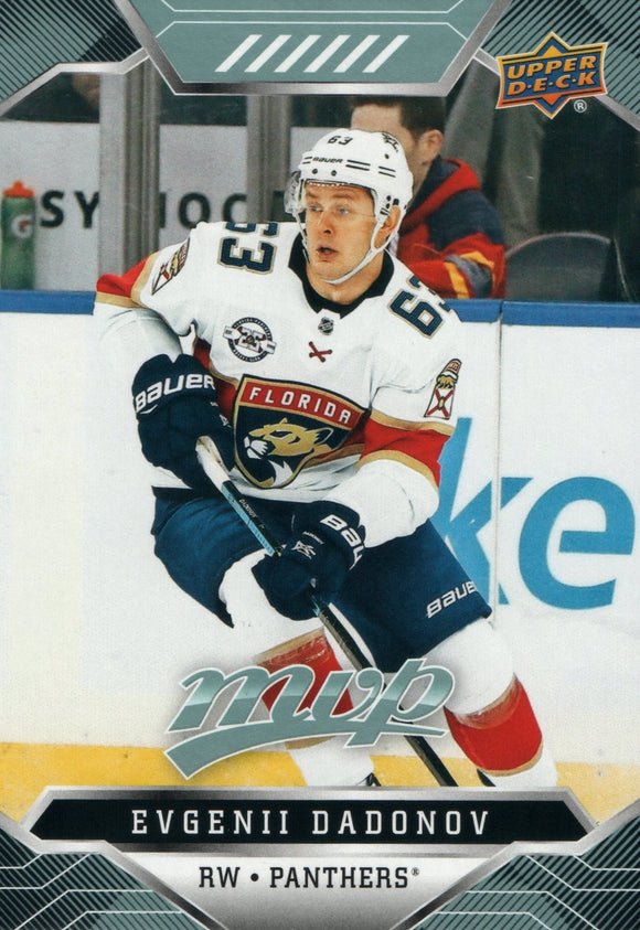 #146 Evgenii Dadonov Florida Panthers 2019-20 Upper Deck MVP Hockey Card