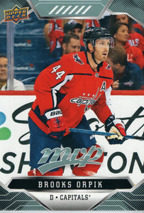 #198 Brooks Orpik Washington Capitals 2019-20 Upper Deck MVP Hockey Card