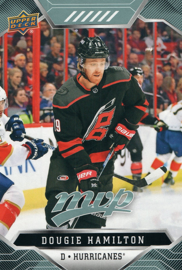 #149 Dougie Hamilton Carolina Hurricanes 2019-20 Upper Deck MVP Hockey Card