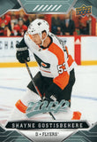 #142 Shayne Gostisbehere Philadelphia Flyers 2019-20 Upper Deck MVP Hockey Card