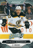 #19 Patrice Bergeron Boston Bruins 2019-20 Upper Deck MVP Hockey Card