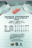 #168 Andreas Athanasiou Detroit Red Wings 2019-20 Upper Deck MVP Hockey Card