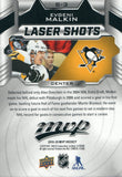 S-3 Evgeni Malkin Laser Shots Pittsburgh Penguins 2019-20 Upper Deck MVP Hockey Card