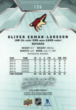 #126 Oliver Ekman Larsson Arizona Coyotes 2019-20 Upper Deck MVP Hockey Card
