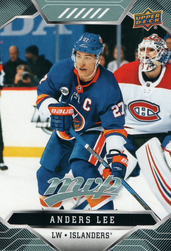 #116 Anders Lee New York Islanders 2019-20 Upper Deck MVP Hockey Card