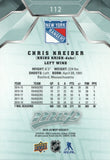 #112 Chris Kreider New York Rangers 2019-20 Upper Deck MVP Hockey Card