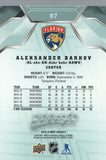#87 Alexsander Barkov Florida Panthers 2019-20 Upper Deck MVP Hockey Card