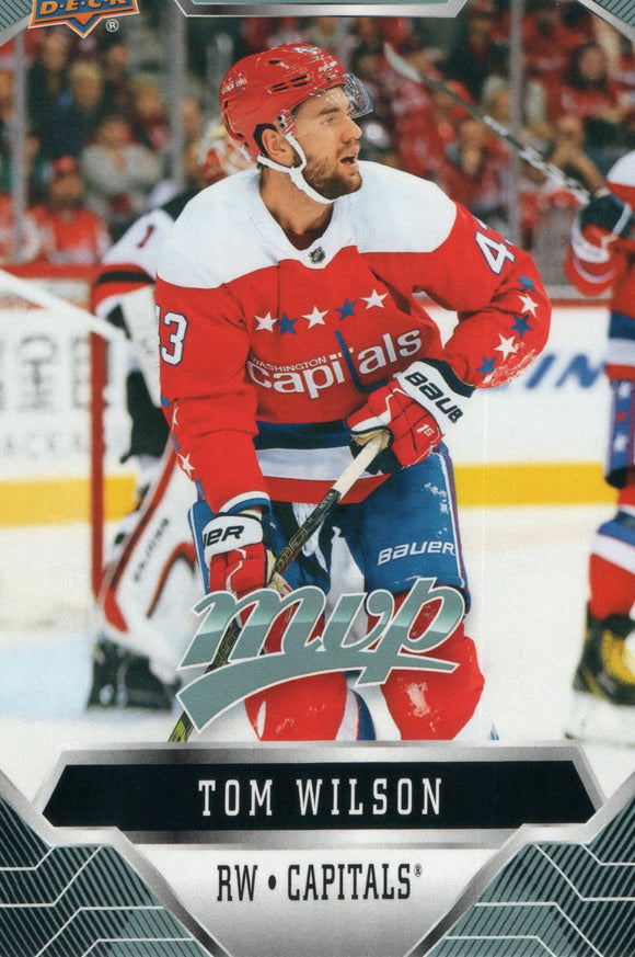 #120 Tom Wilson Washington Capitals 2019-20 Upper Deck MVP Hockey Card