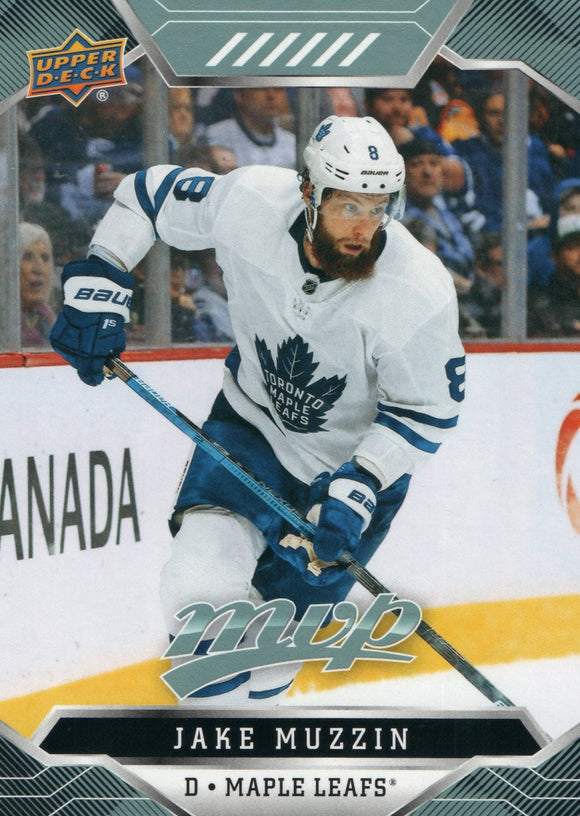 #106 Jake Muzzin Toronto Maple Leafs 2019-20 Upper Deck MVP Hockey Card