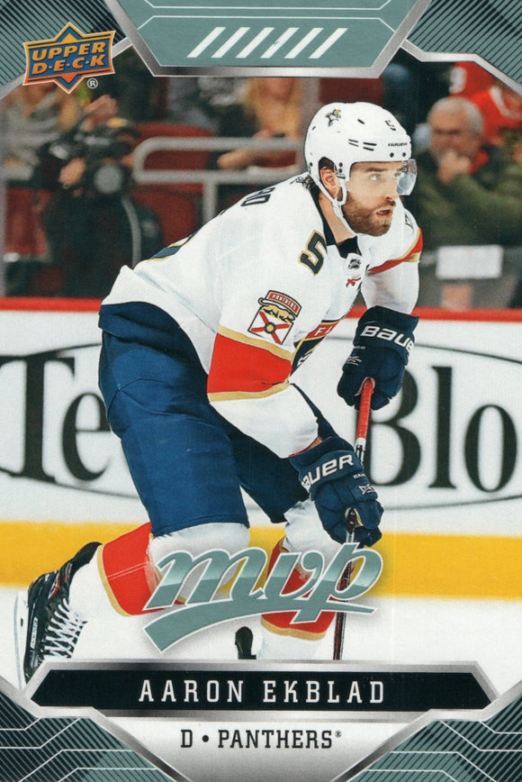 #137 Aaron Ekblad Florida Panthers 2019-20 Upper Deck MVP Hockey Card